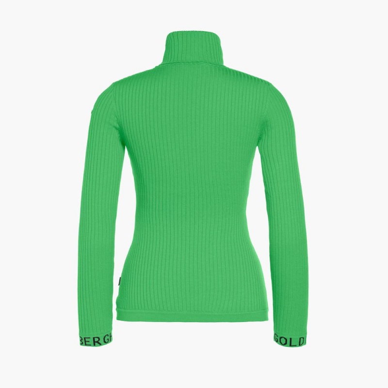 Sveter Goldbergh MIRA long sleeve knit Zelene | MAYWURX-64