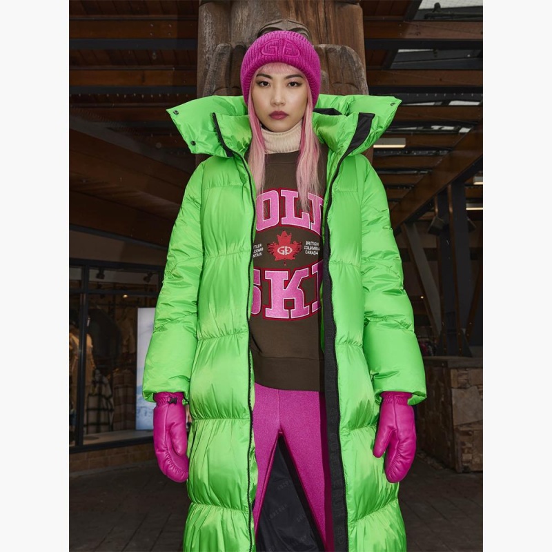 Sveter Goldbergh RINK crew neck Hnede | EUPLTBO-15