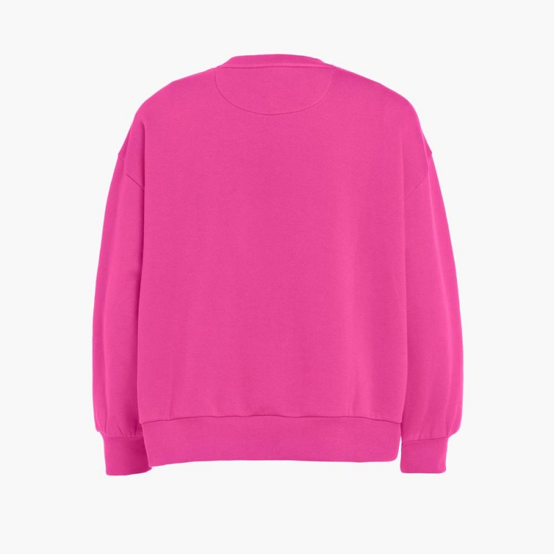 Sveter Goldbergh RINK crew neck Ruzove | QZFSKPR-32