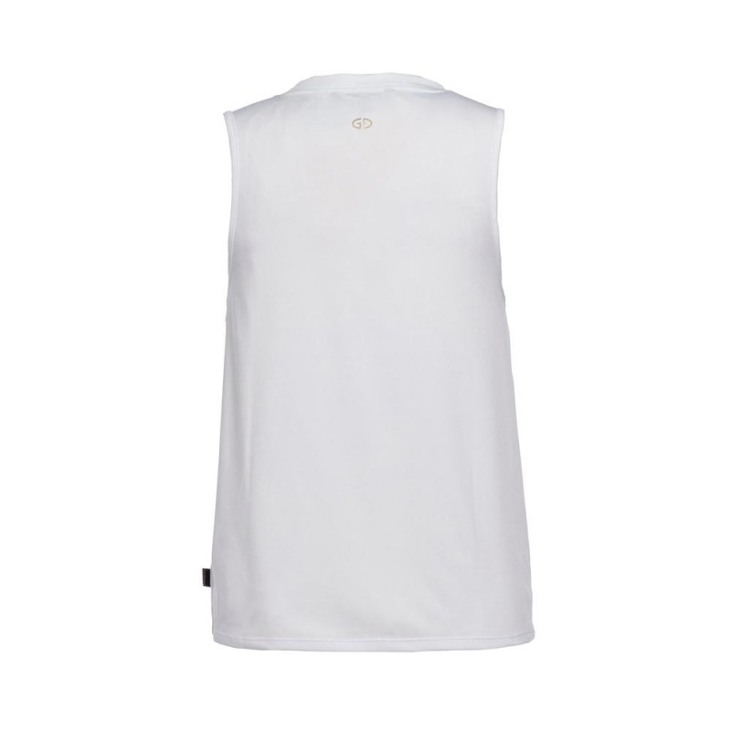 Tielko Goldbergh GIGI sleeveless Biele | ZMVECFB-91