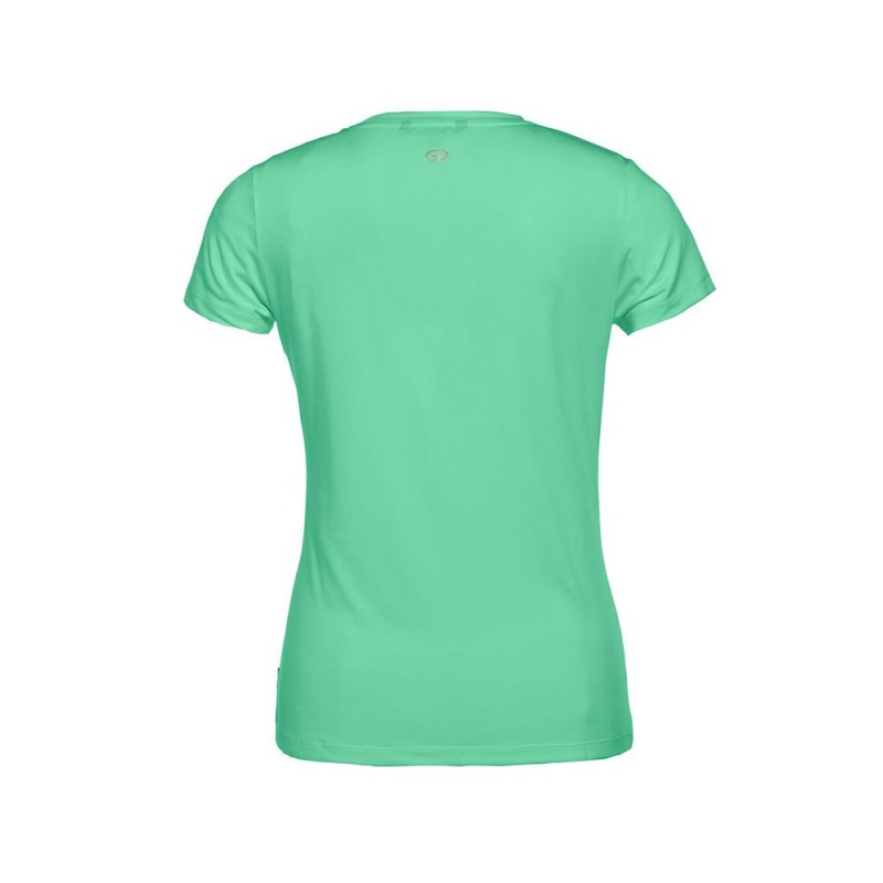 Tricko Goldbergh AVERY short sleeve Zelene | VHYWOEX-20
