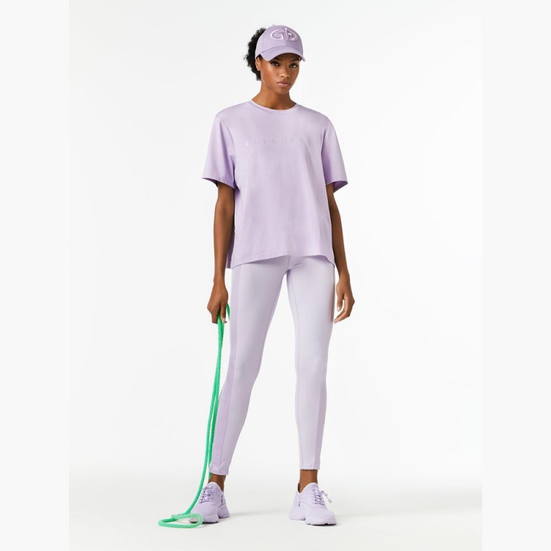 Tricko Goldbergh BOXY short sleeve Nachový | VJTEWNG-98