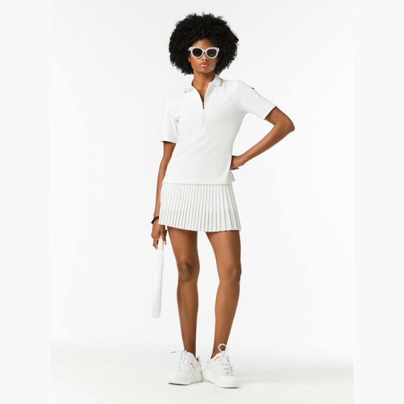 Tricko Goldbergh CASSIA short sleeve Biele | DJLCSZI-52