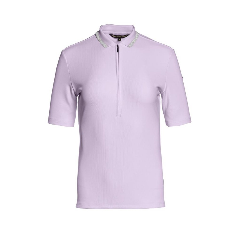 Tricko Goldbergh CASSIA short sleeve Nachový | MORBPCX-70
