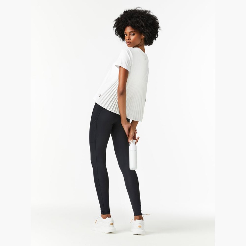 Tricko Goldbergh GROOVE short sleeve Biele | SFAWRBG-32