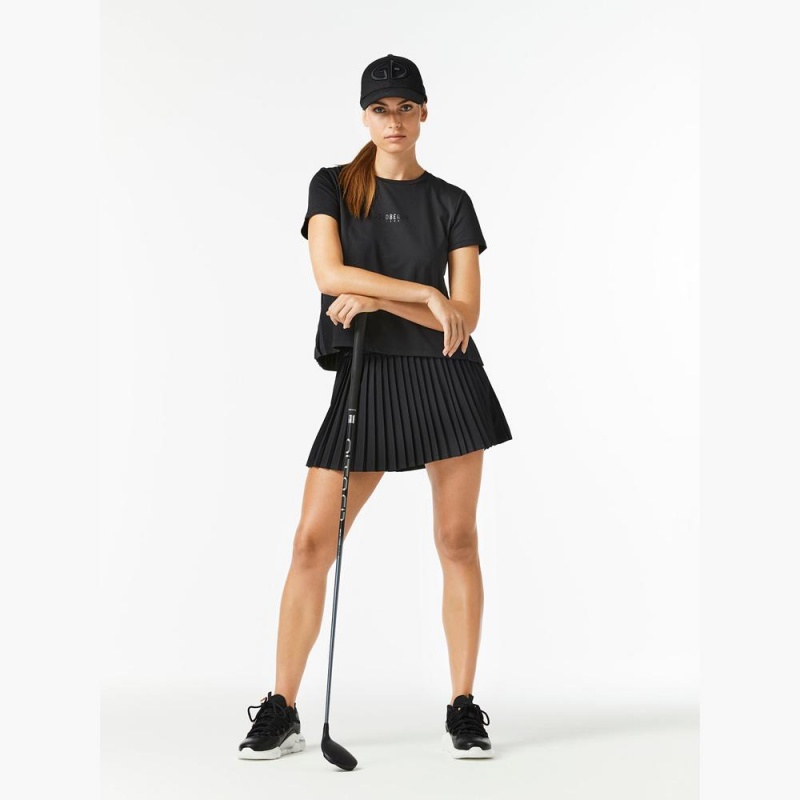Tricko Goldbergh GROOVE short sleeve Čierne | ZXTSIBH-23