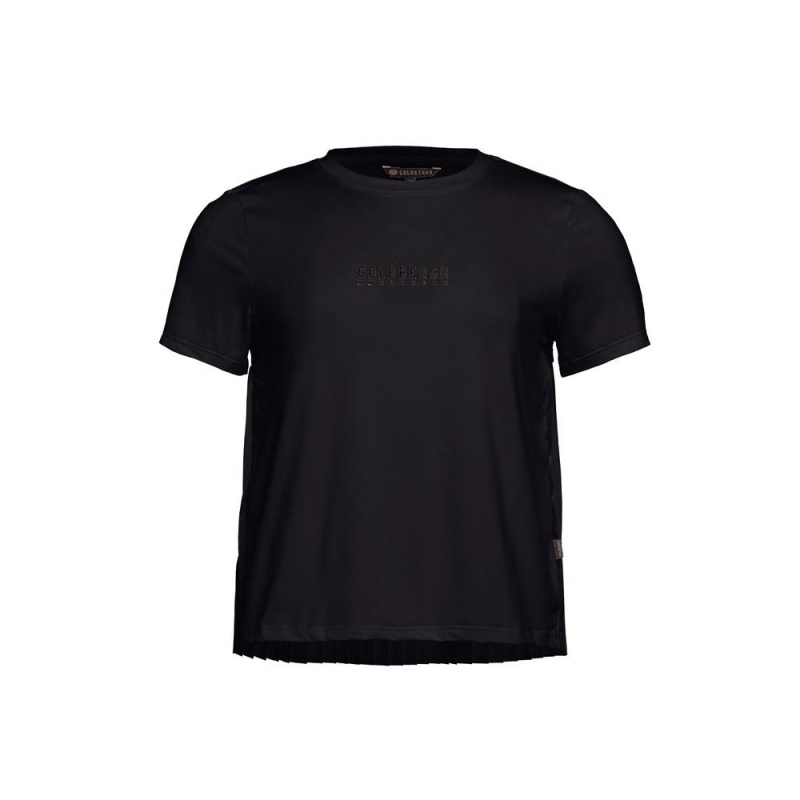 Tricko Goldbergh GROOVE short sleeve Čierne | ZXTSIBH-23
