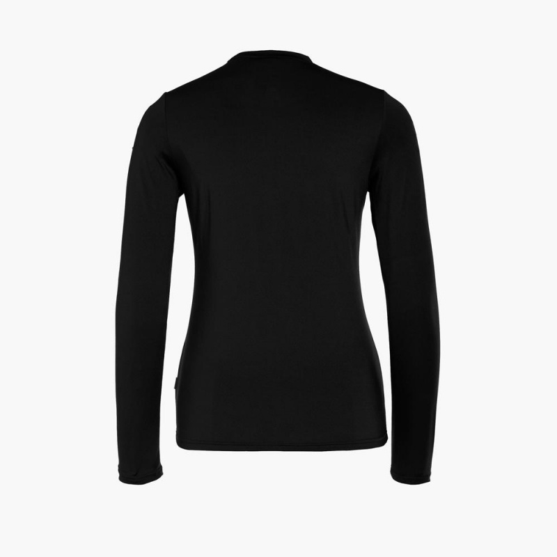 Tricko Goldbergh ROCK PEAK long sleeve Čierne | ORQXVHL-79