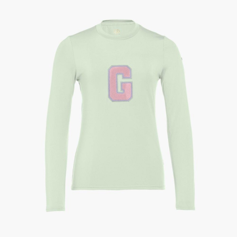 Tricko Goldbergh SUPER G long sleeve Mätové | YQGPUCL-98
