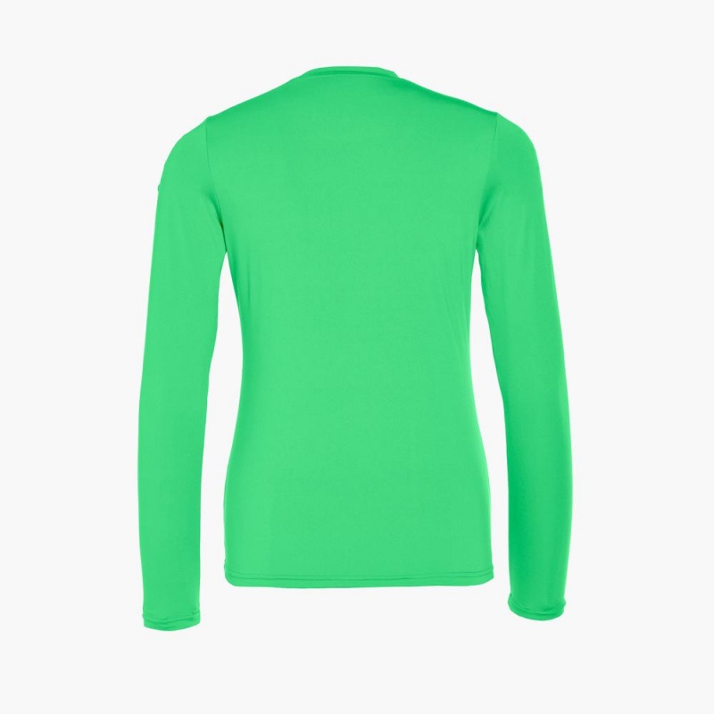 Tricko Goldbergh SUPER G long sleeve Zelene | HZQVKFO-61