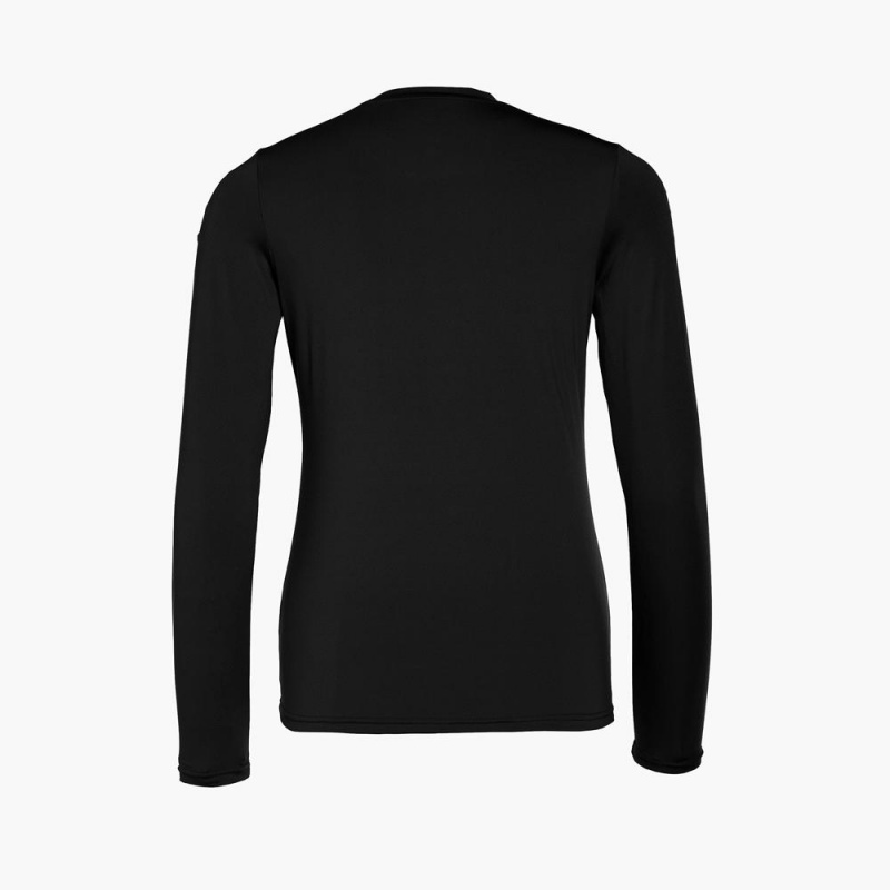Tricko Goldbergh SUPER G long sleeve Čierne | GYNECHL-60